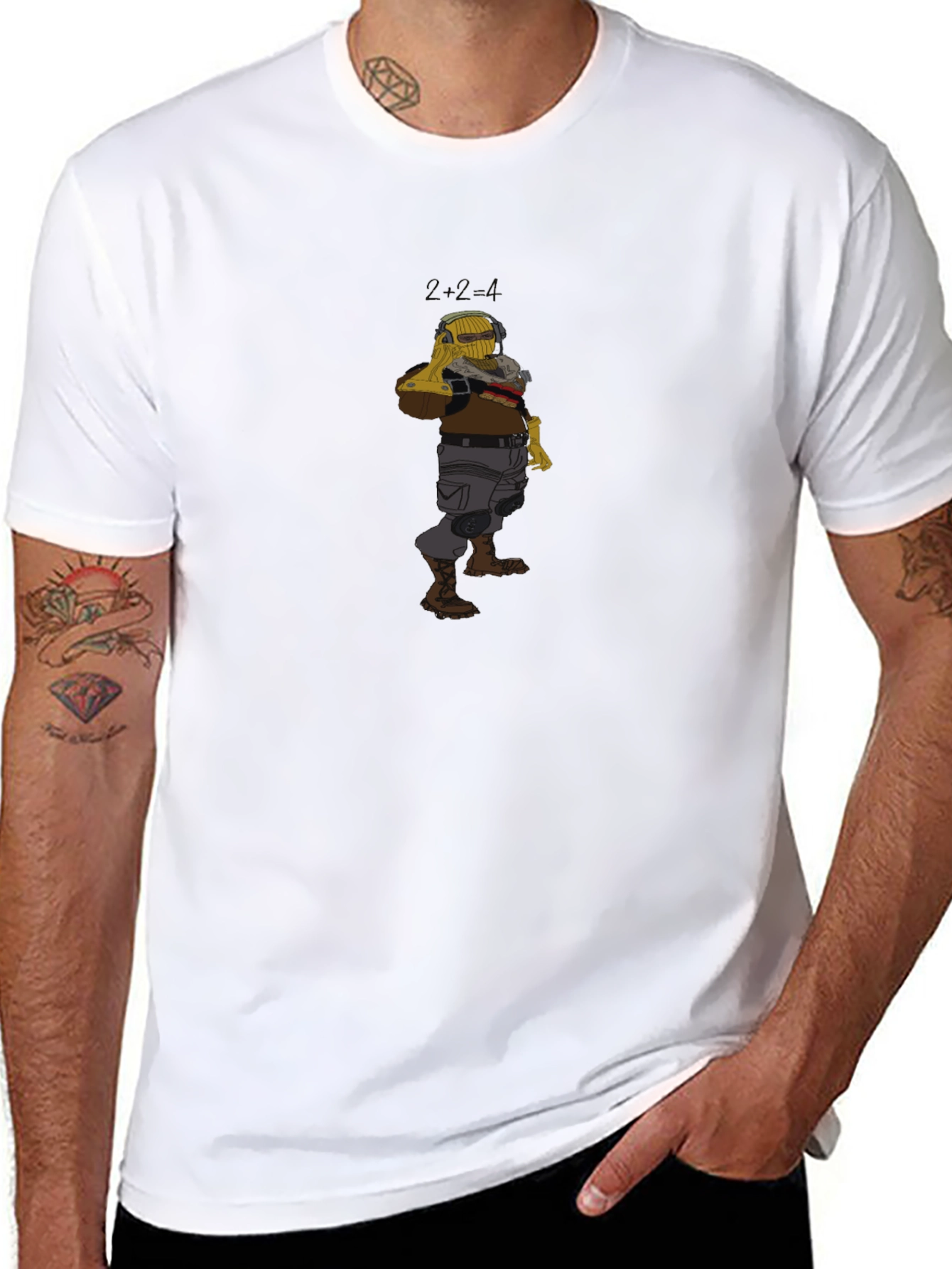 Cartoon Character Graphic Tee