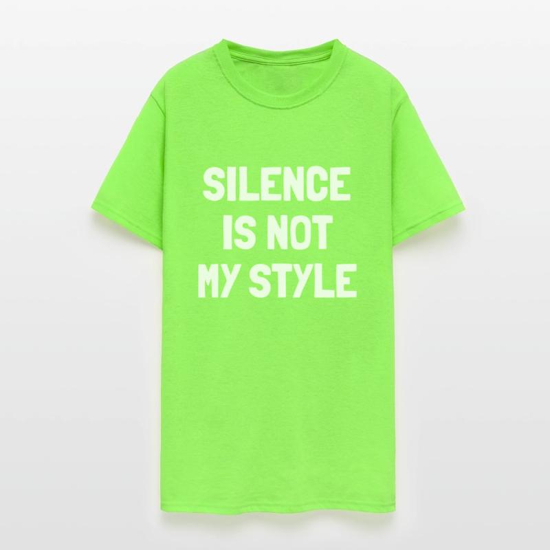 Silence is not my style Protest