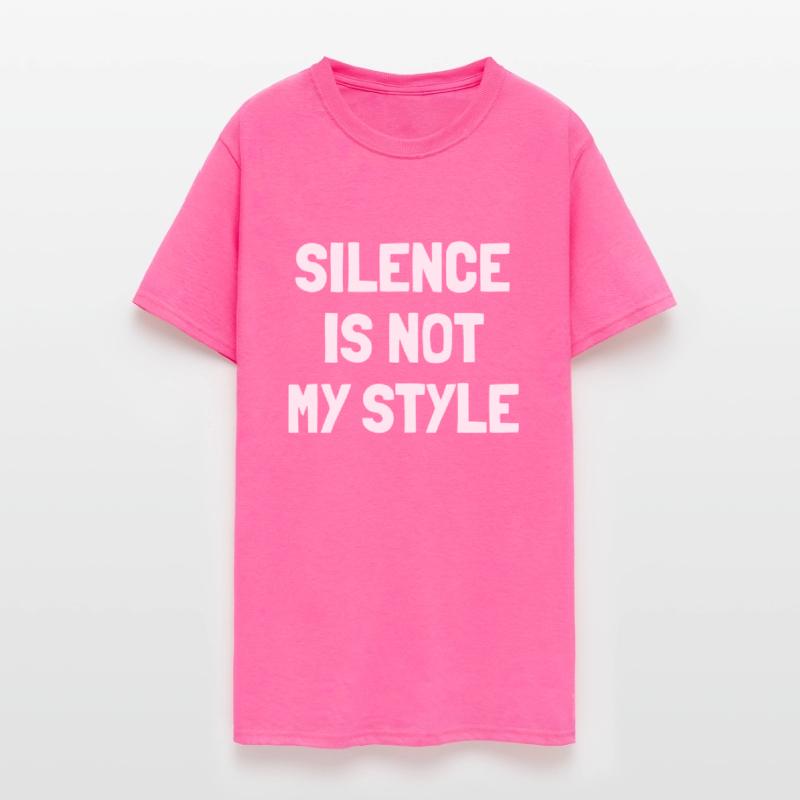 Silence is not my style Protest