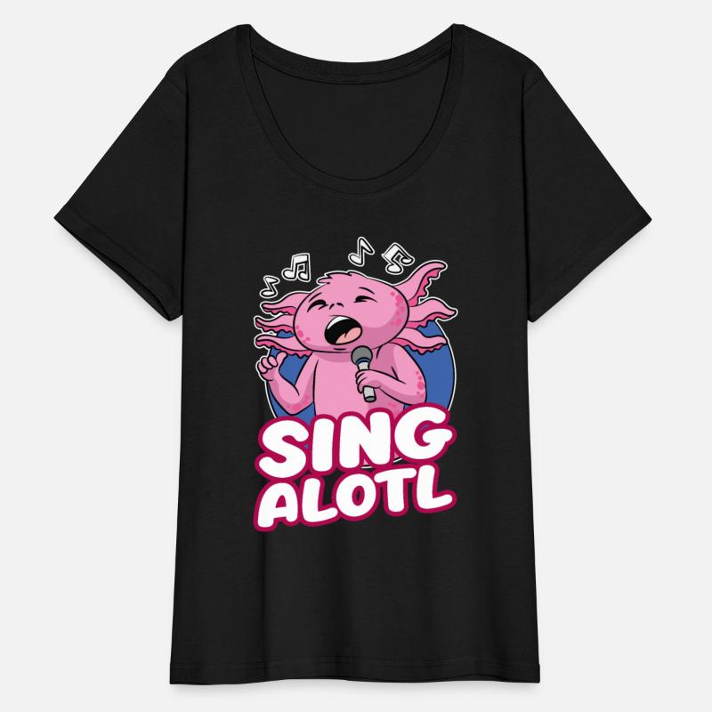 Sing A Lotle Singing Axolotl Karaoke Fan Lover