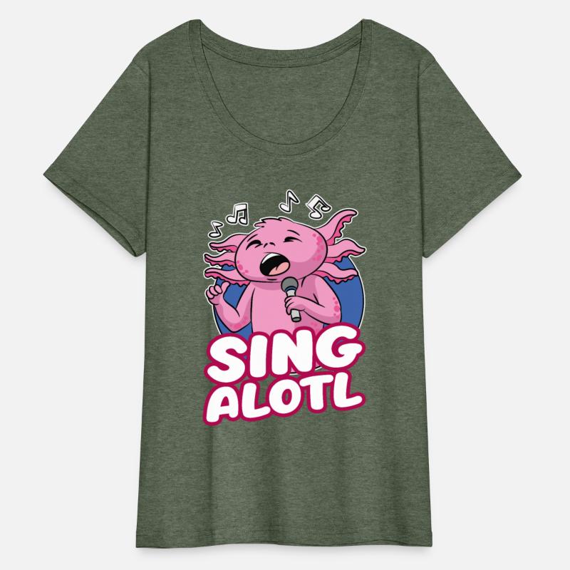 Sing A Lotle Singing Axolotl Karaoke Fan Lover