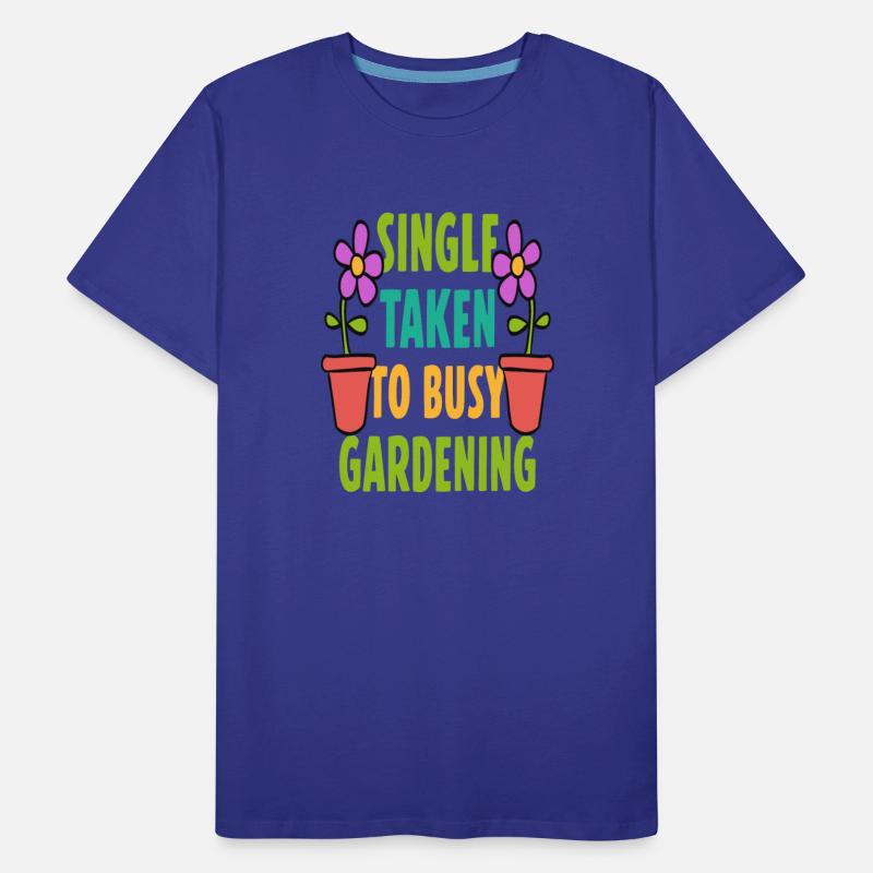 Single Taken to busy Gardening