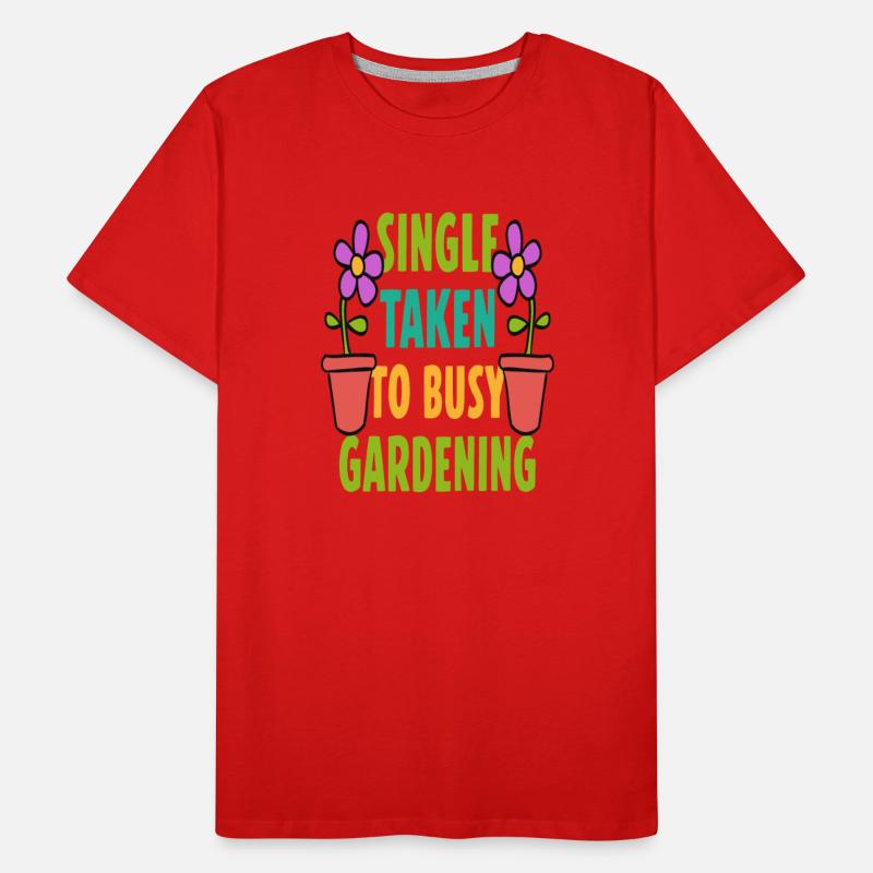 Single Taken to busy Gardening