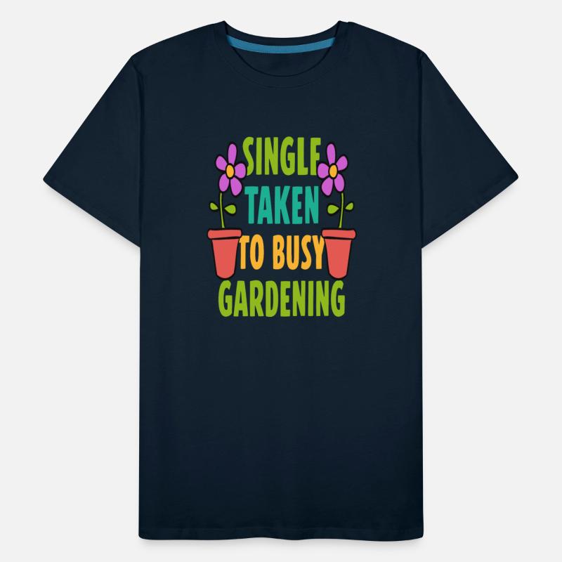 Single Taken to busy Gardening
