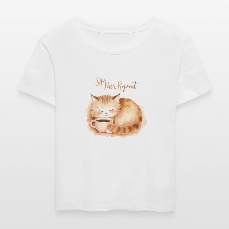 Sip, Purr, Repeat - Cozy Cat & Coffee