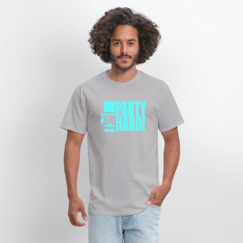 Sir DJ Party Hard Gentleman Cylinder Hat Monocle