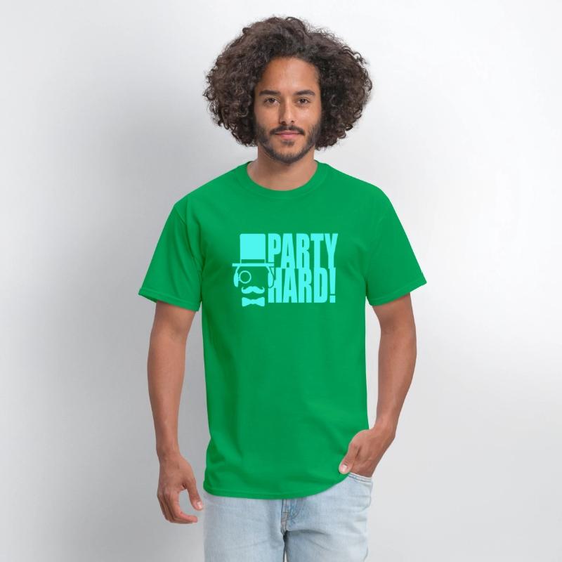 Sir DJ Party Hard Gentleman Cylinder Hat Monocle