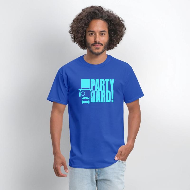 Sir DJ Party Hard Gentleman Cylinder Hat Monocle