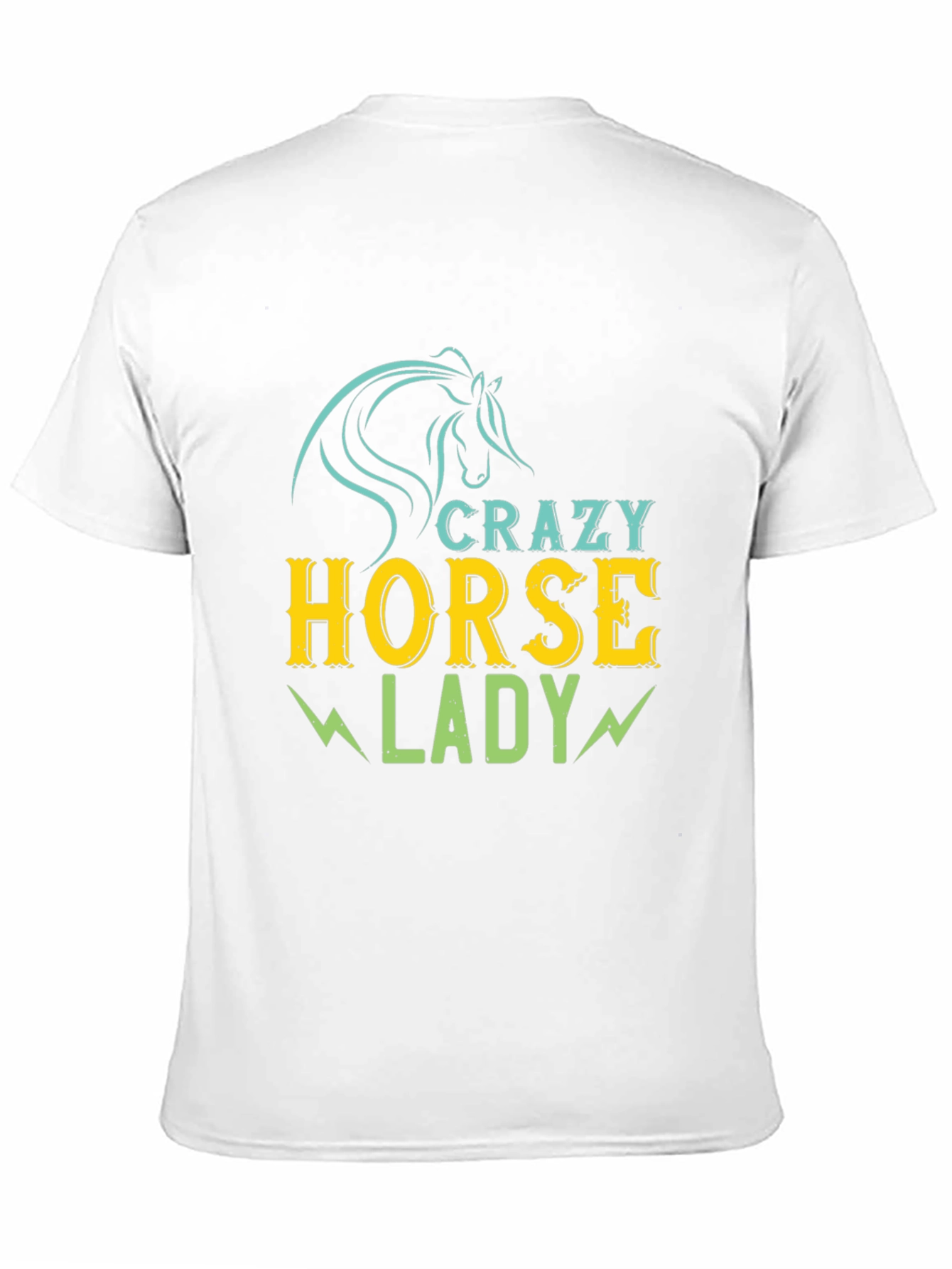 Crazy Horse Lady Graphic T-Shirt