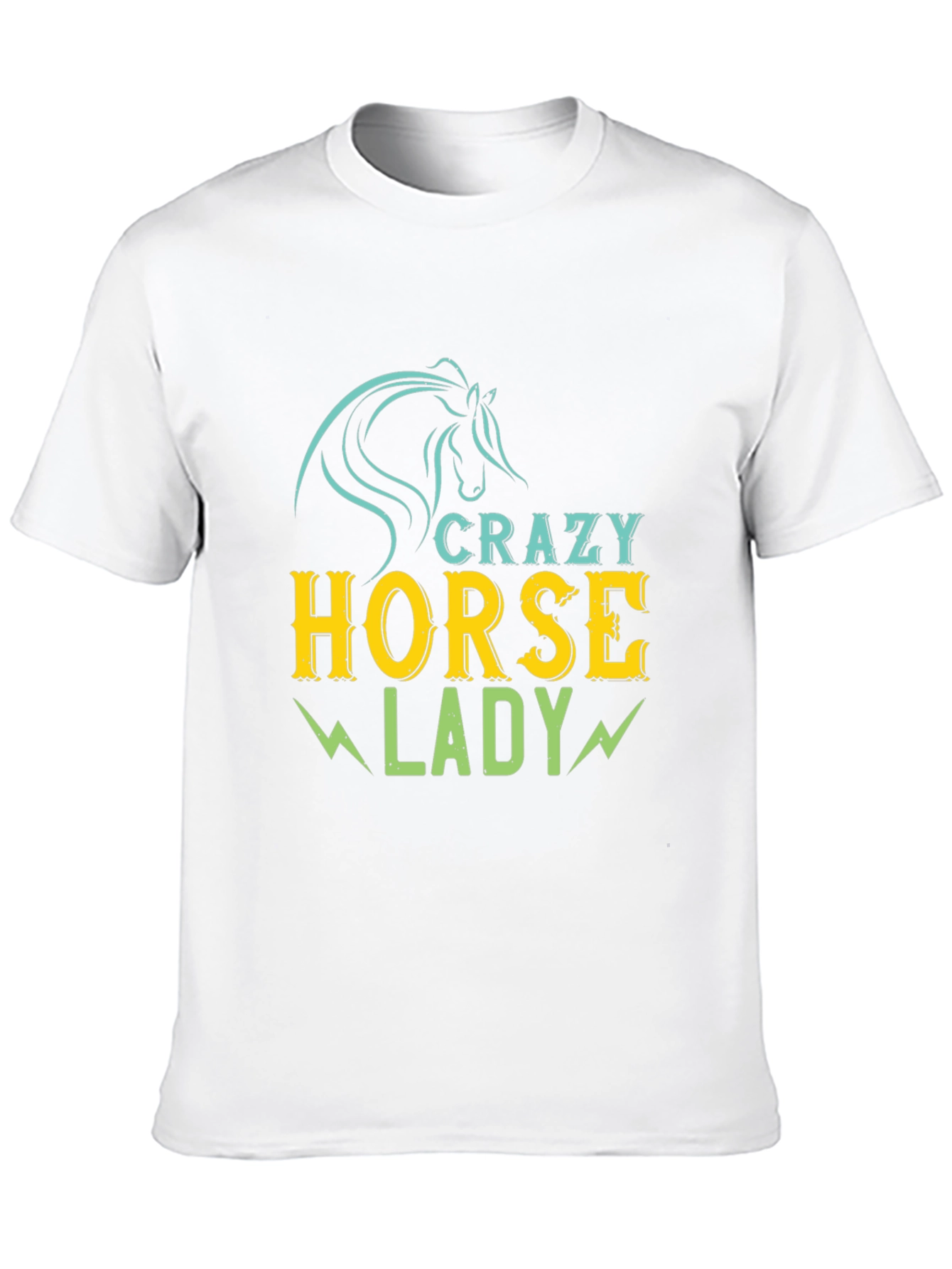 Crazy Horse Lady Graphic T-Shirt
