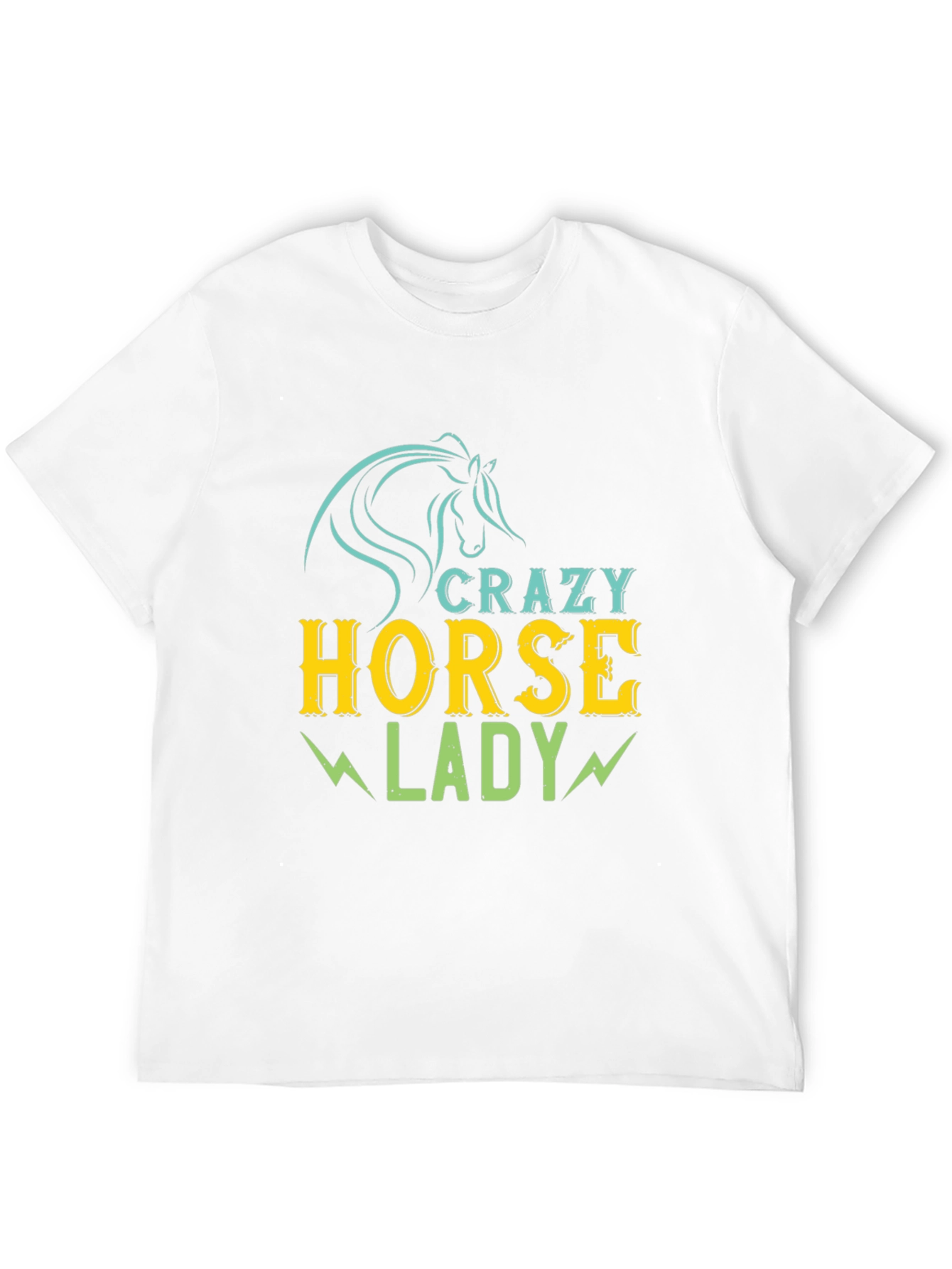 Crazy Horse Lady Graphic T-Shirt