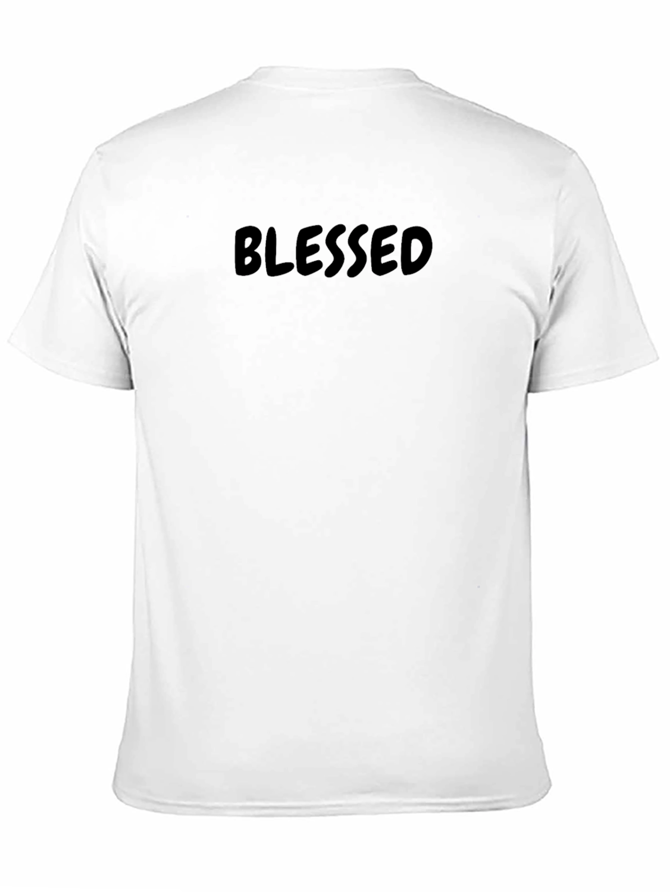 Blessed Black Tee - Mens Fashion