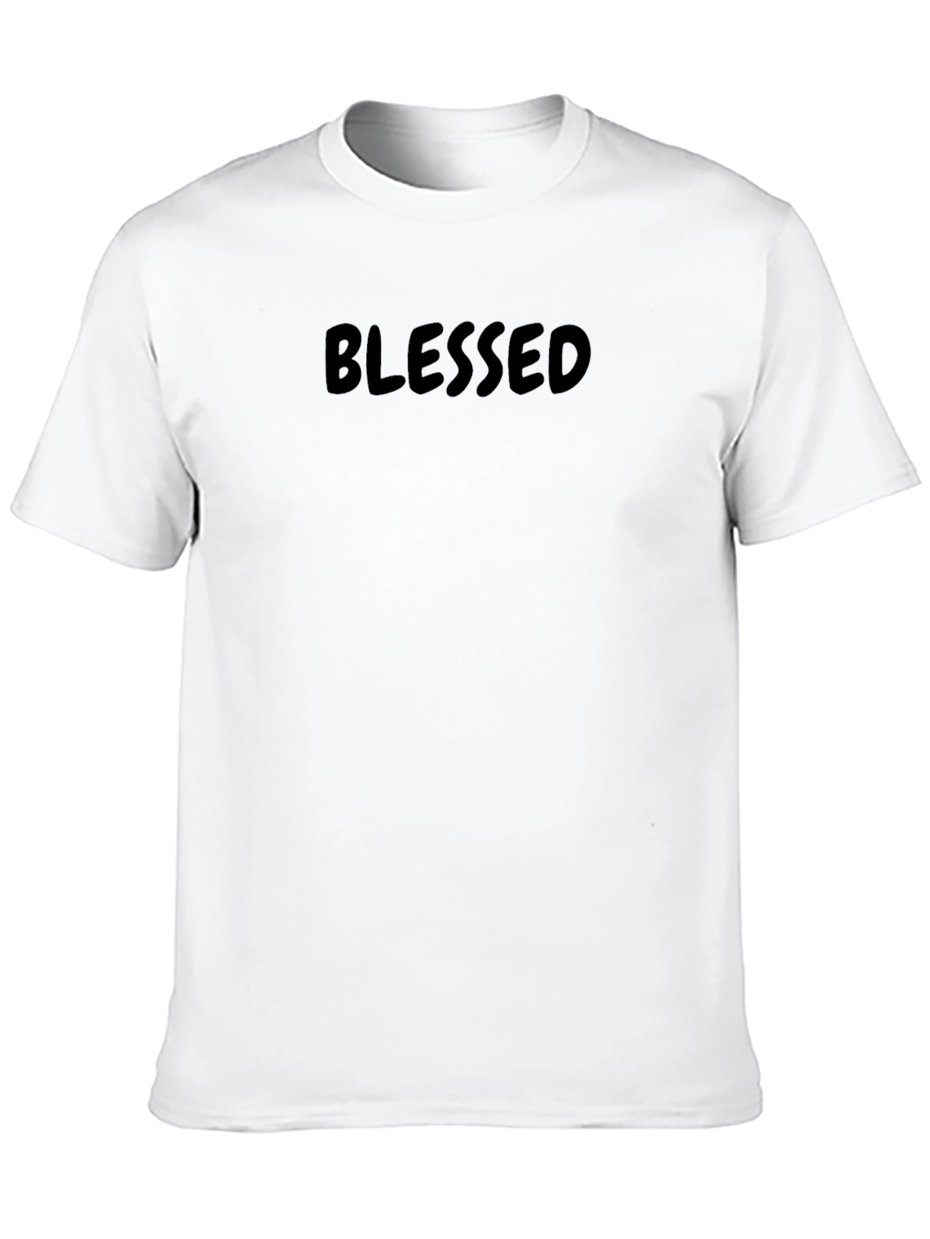 Blessed Black Tee - Mens Fashion
