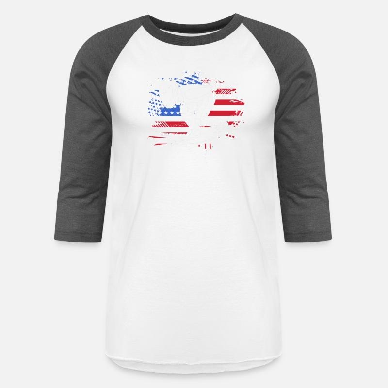 Skater Skateboard American Flag Longboard