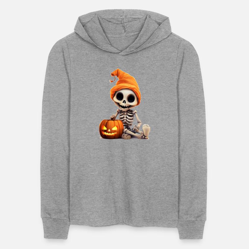Skeleton celebrating Halloween