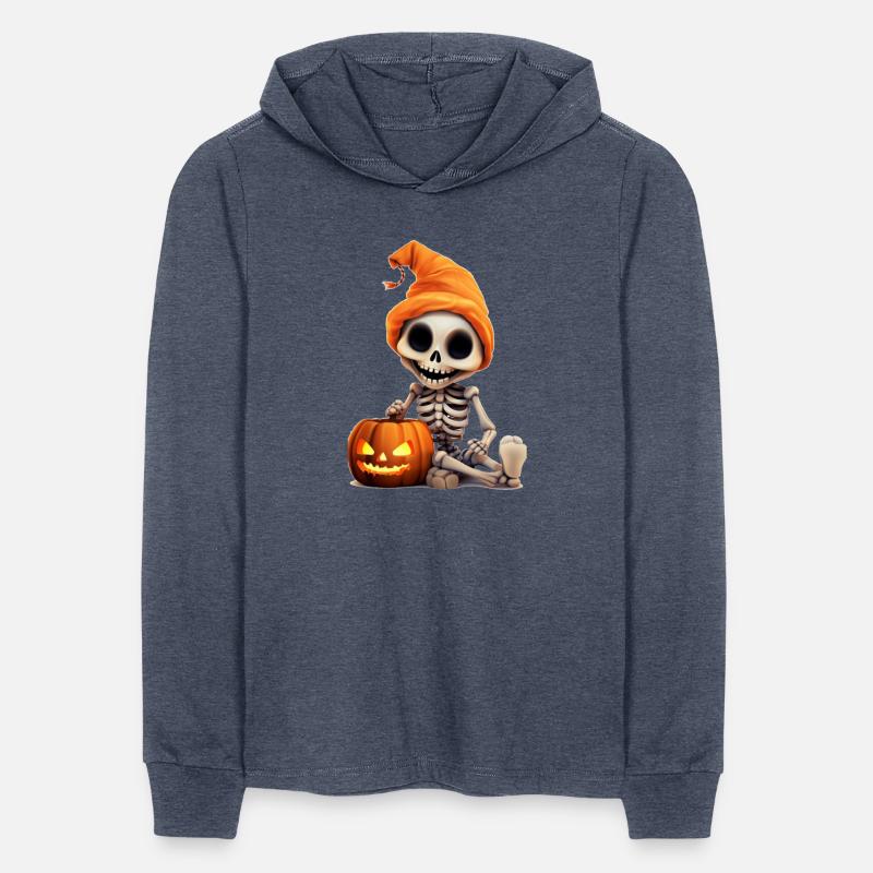 Skeleton celebrating Halloween