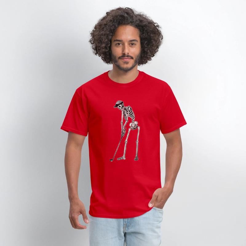 Skeleton Golf Halloween Tshirt Funny Halloween2018