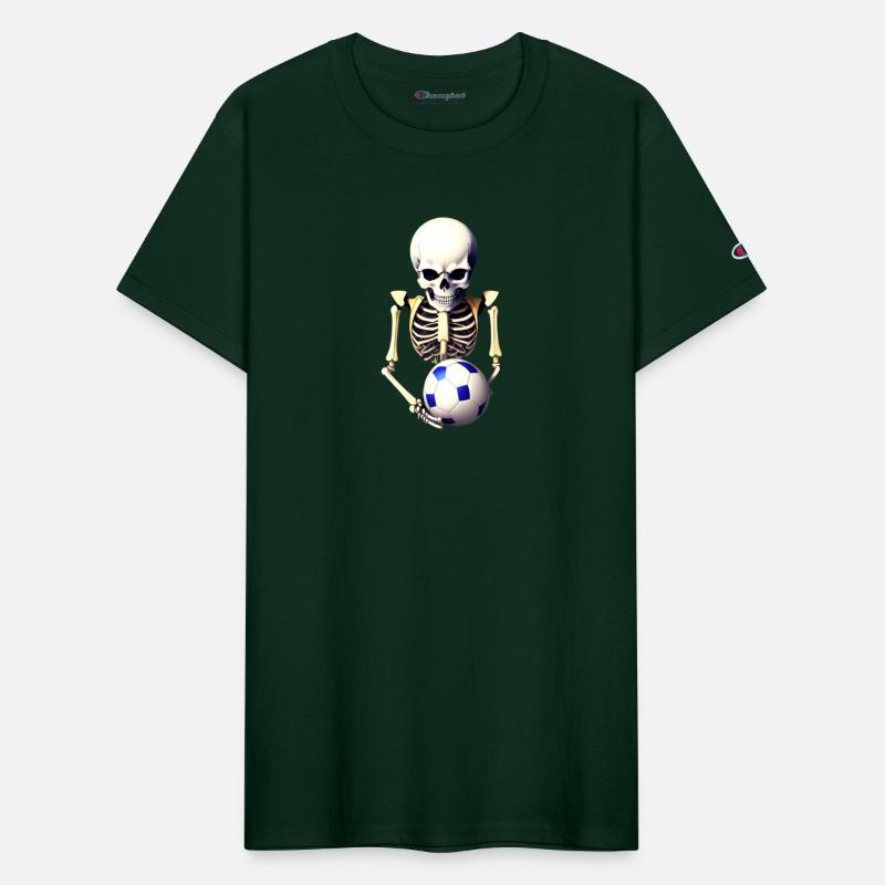 Skeleton with a ball