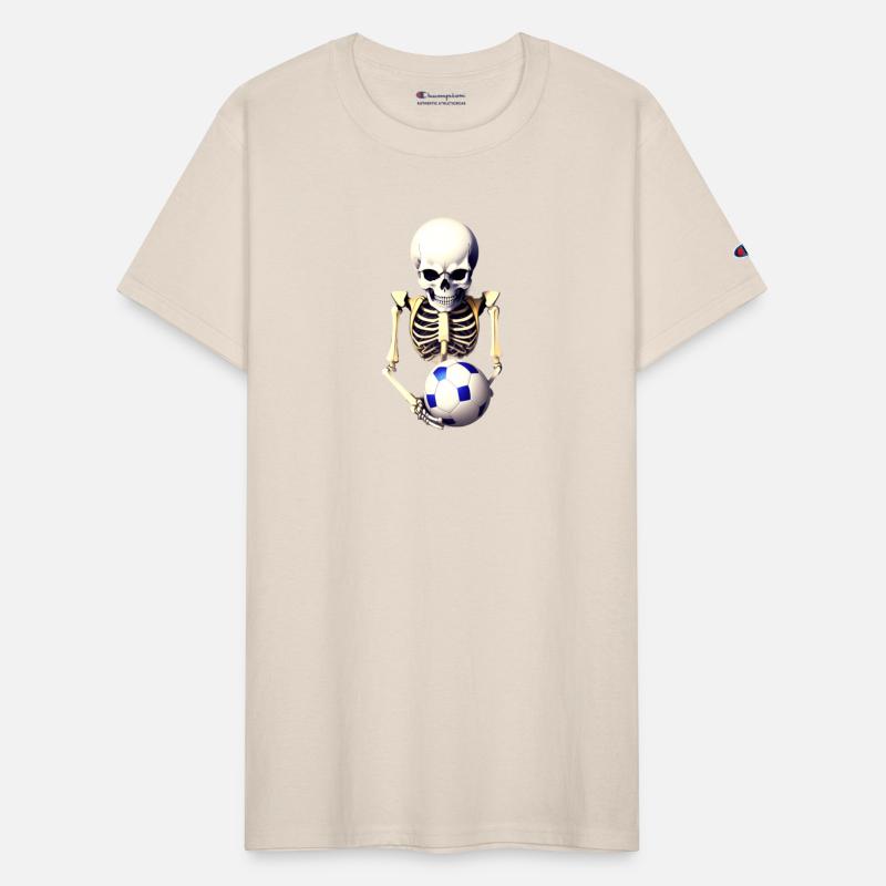 Skeleton with a ball
