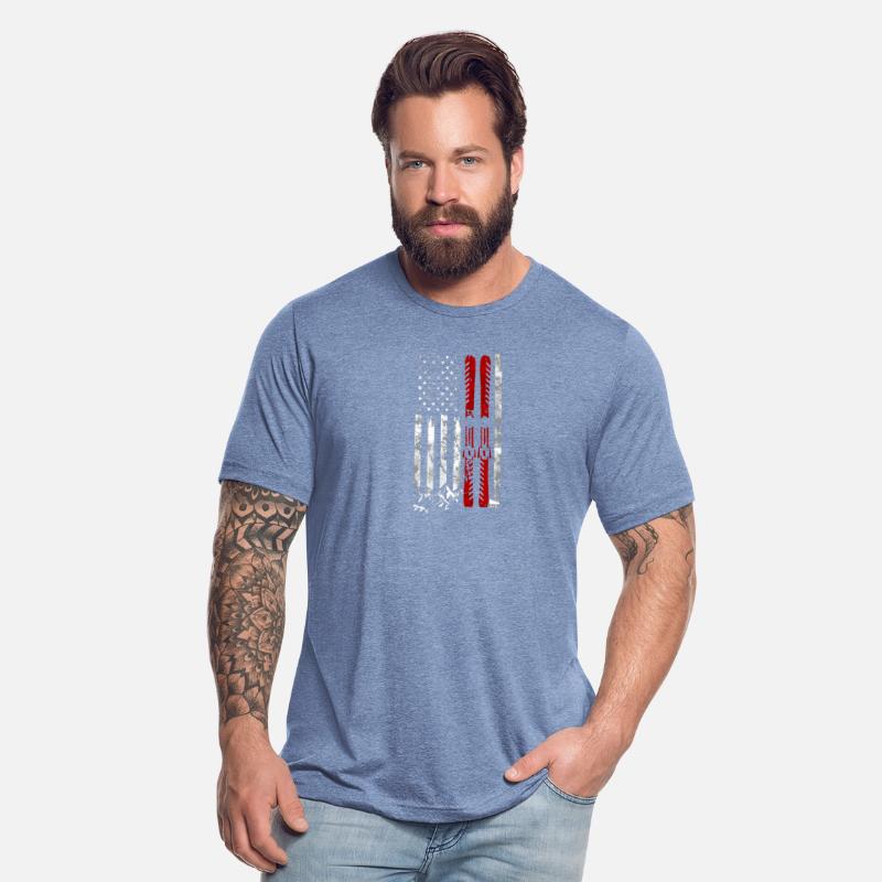 Ski Us American Flag Skiing For Men
