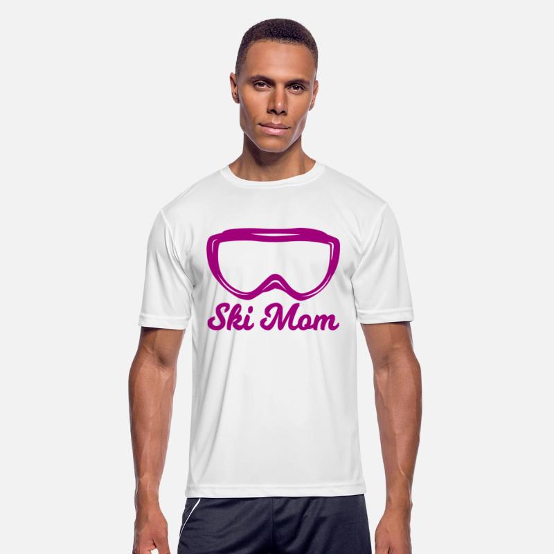Skiing Mama