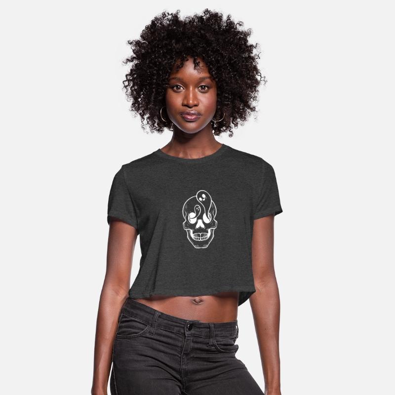 Skull with Ghost Tattoo Artist Gift