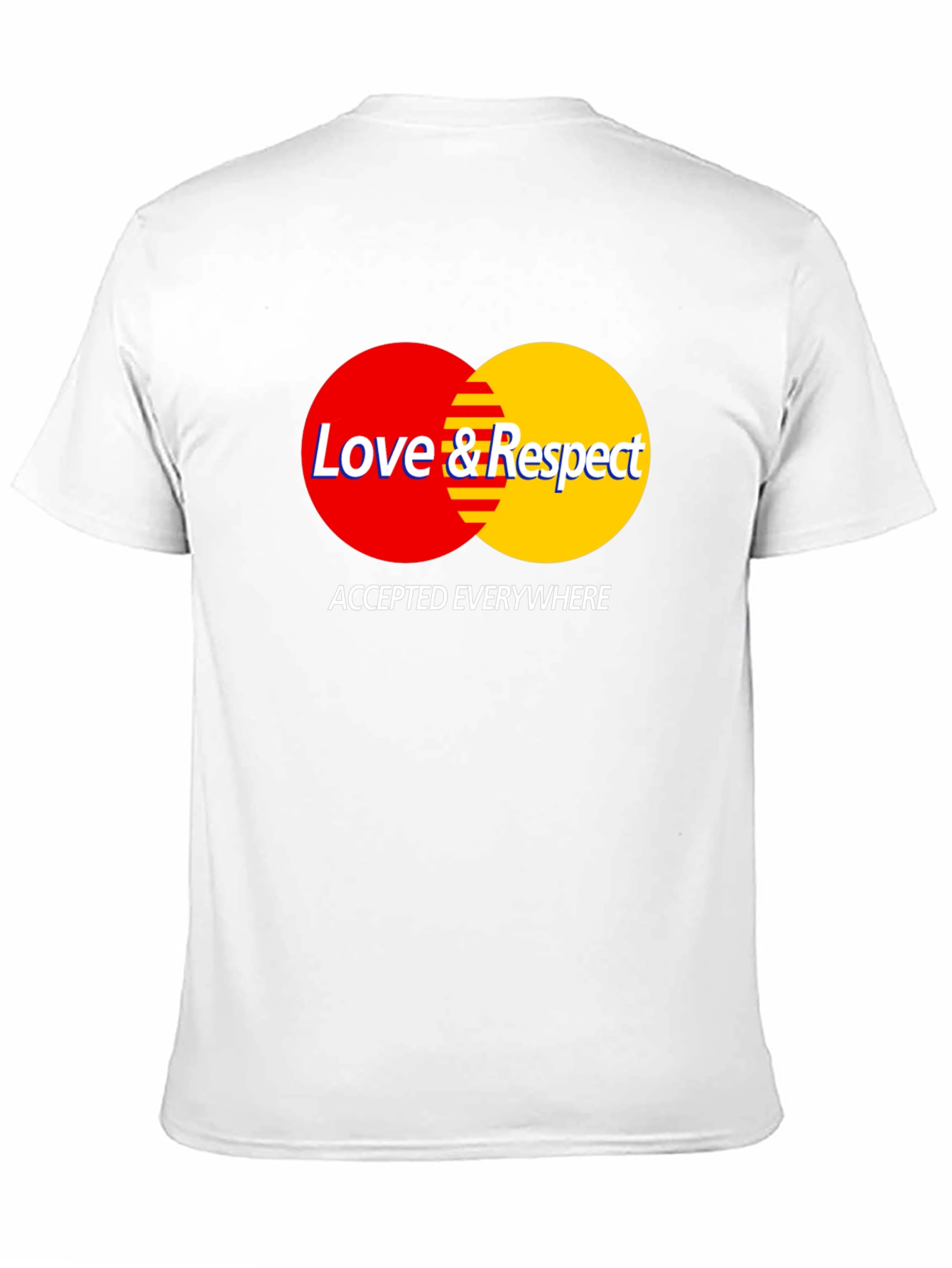 Love & Respect T-Shirt - Black Crew Neck