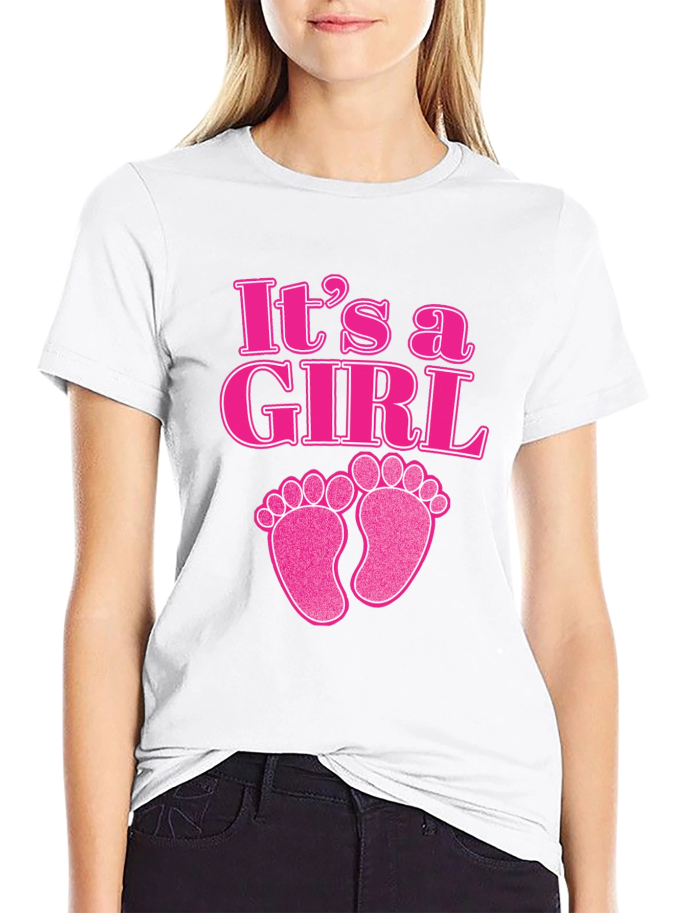 Its A Girl Baby Shower T-Shirt