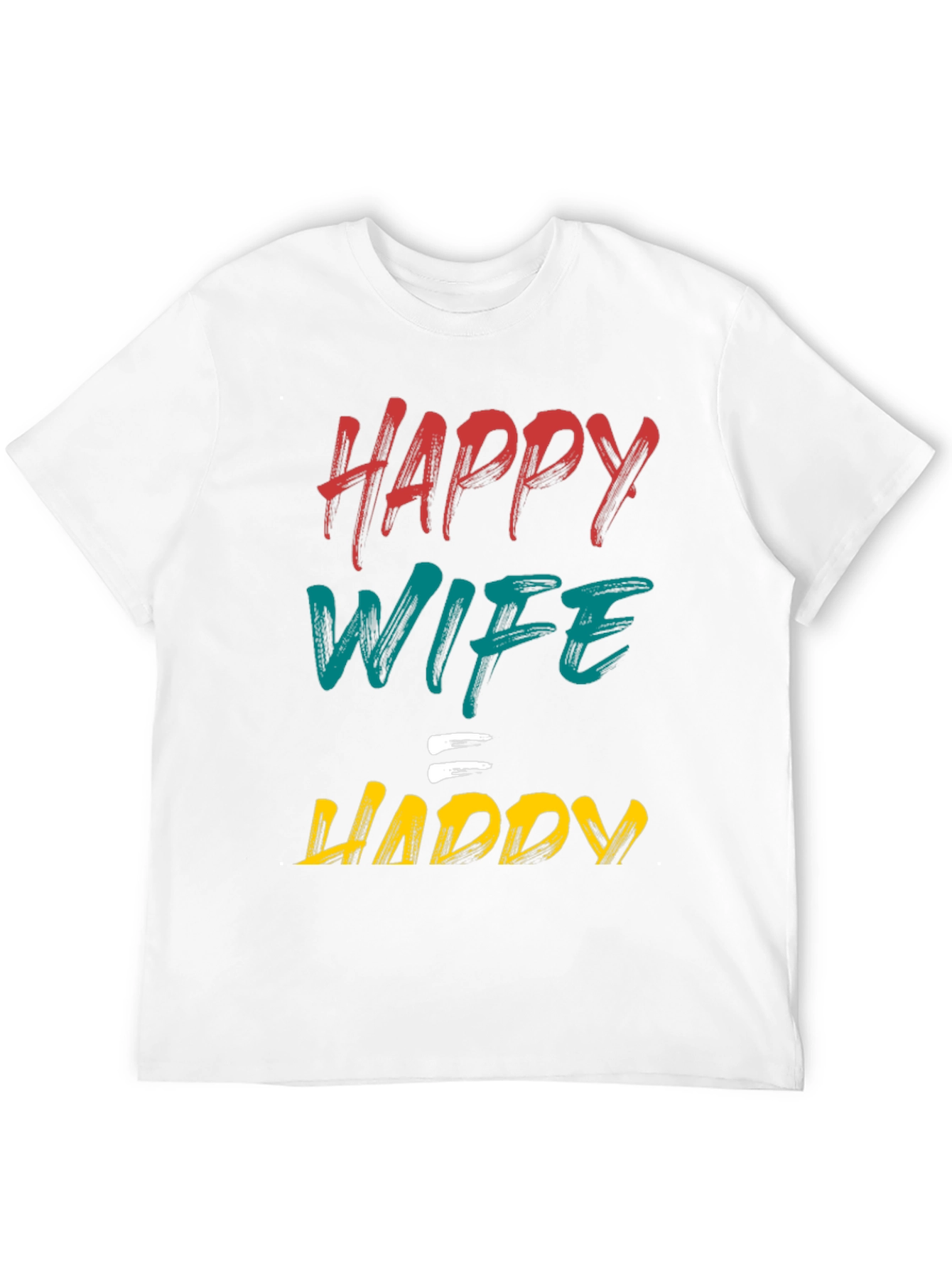 Happy Wife Happy Life Graphic Tee