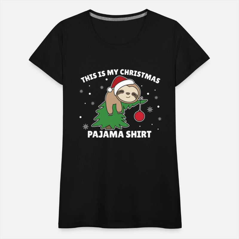 Sloth Christmas Tree Christmas Pajamas