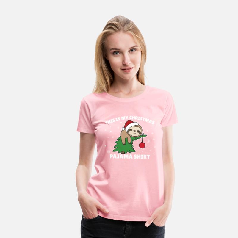 Sloth Christmas Tree Christmas Pajamas