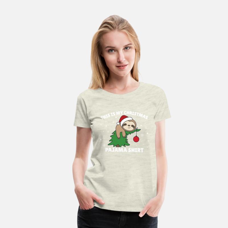 Sloth Christmas Tree Christmas Pajamas