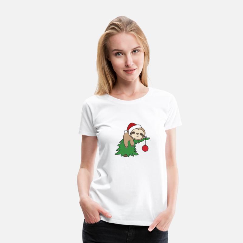 Sloth Christmas Tree Christmas Pajamas