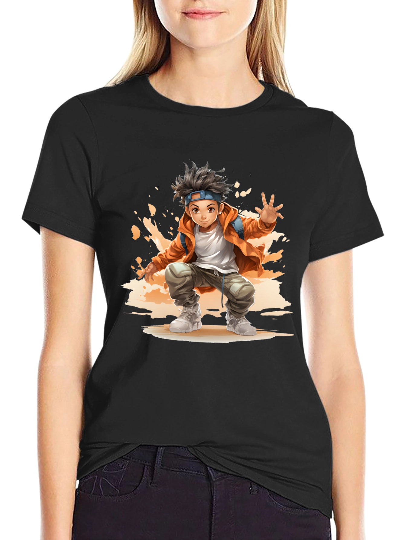 Anime Boy T-Shirt - Cool Graphic Tee