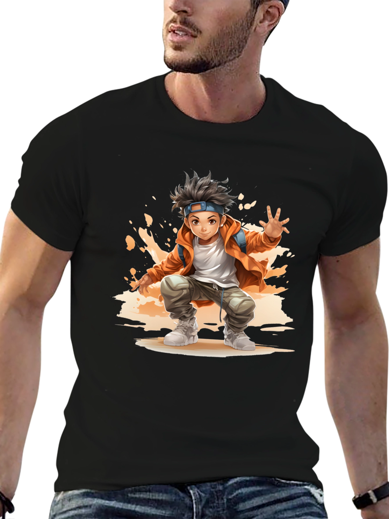 Anime Boy T-Shirt - Cool Graphic Tee
