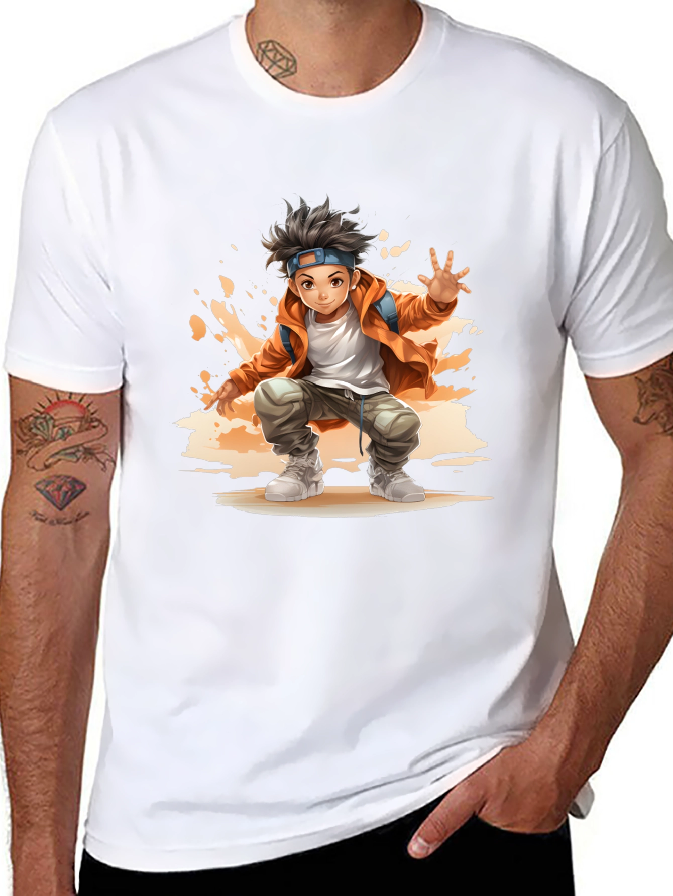 Anime Boy T-Shirt - Cool Graphic Tee
