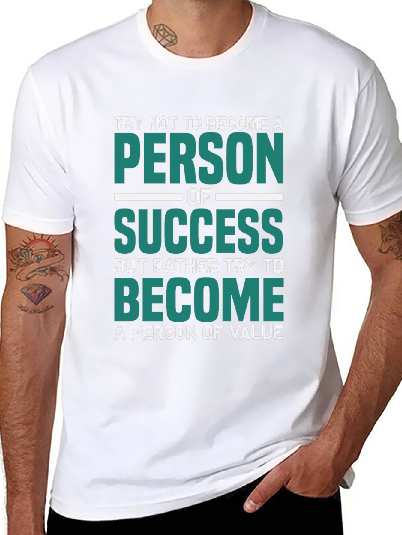 Motivational T-Shirt - Person of Value