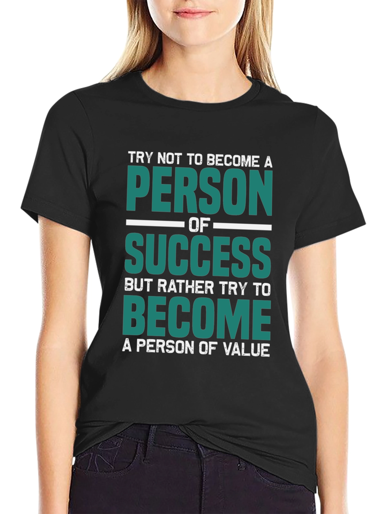 Motivational T-Shirt - Person of Value