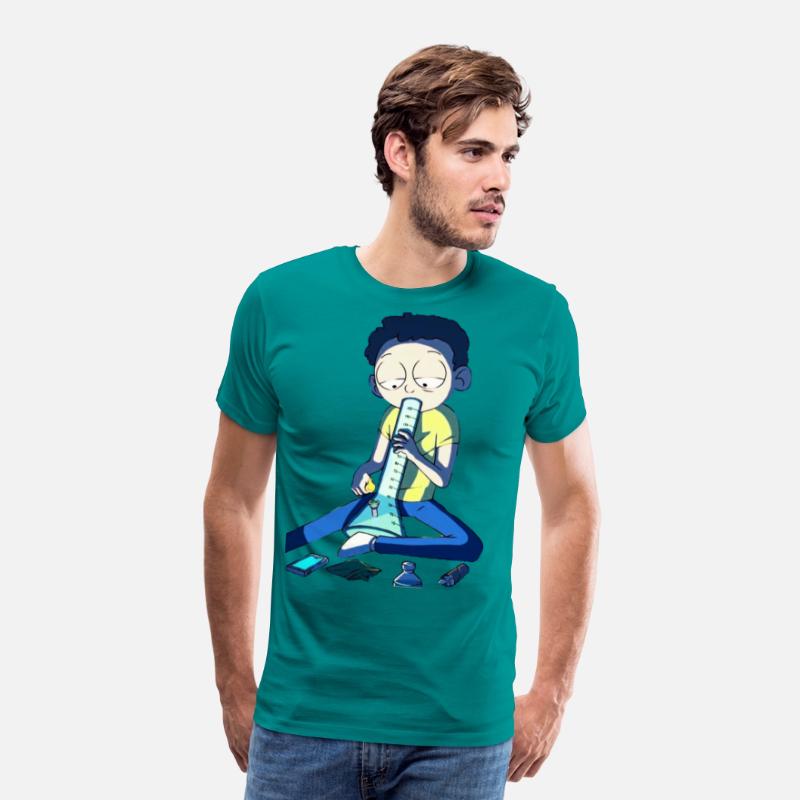 Smoking Weed Bong Cartoon Toon