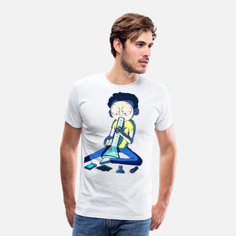 Smoking Weed Bong Cartoon Toon