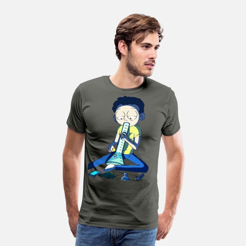 Smoking Weed Bong Cartoon Toon
