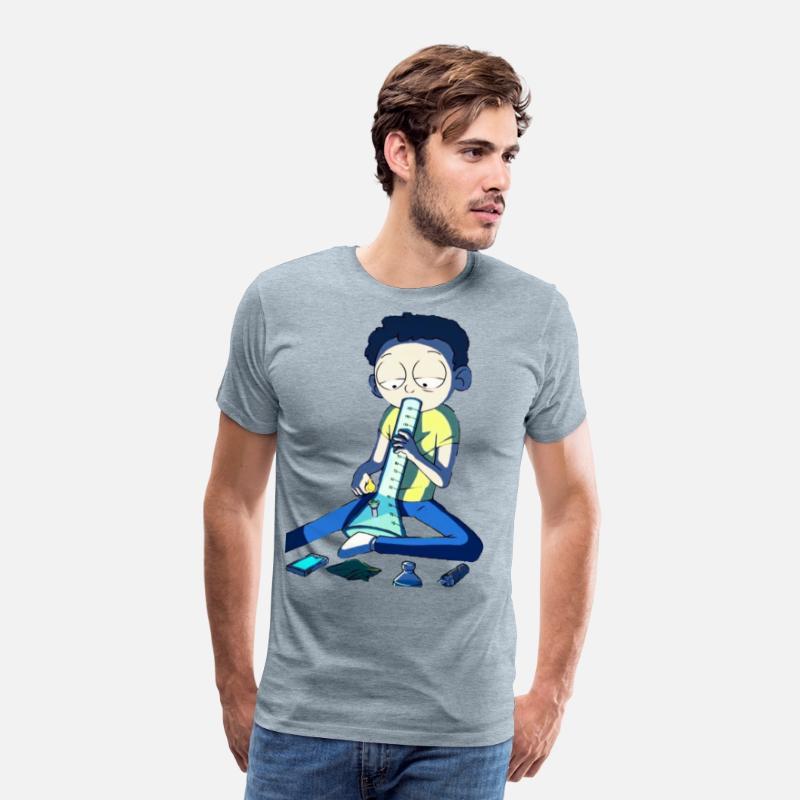 Smoking Weed Bong Cartoon Toon