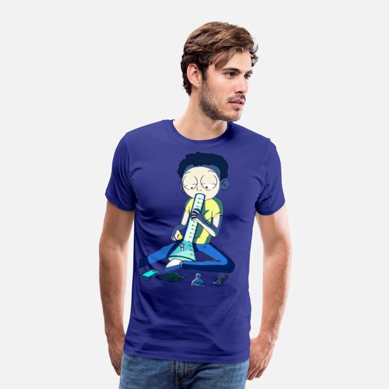 Smoking Weed Bong Cartoon Toon