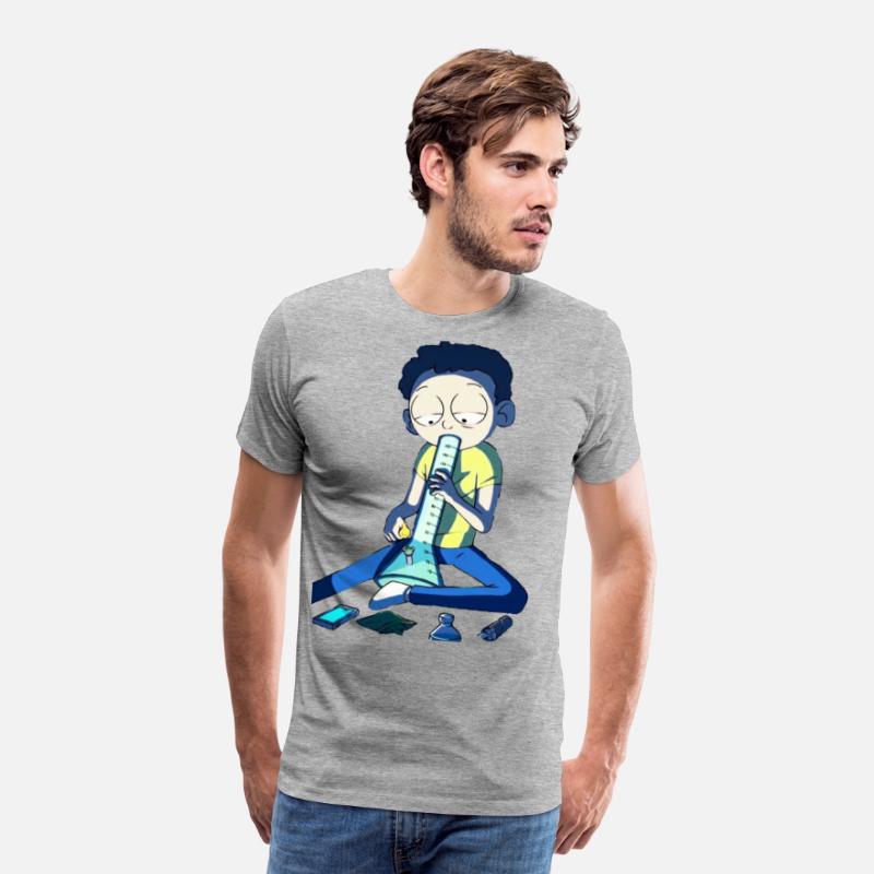 Smoking Weed Bong Cartoon Toon