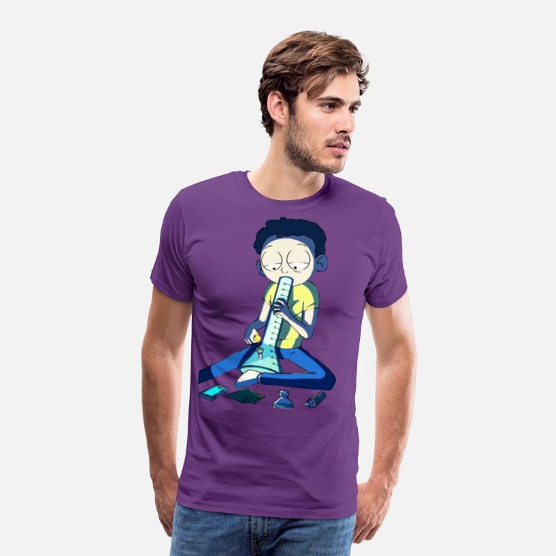 Smoking Weed Bong Cartoon Toon