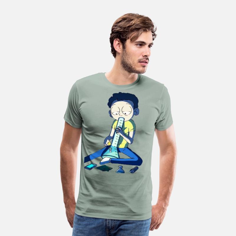Smoking Weed Bong Cartoon Toon