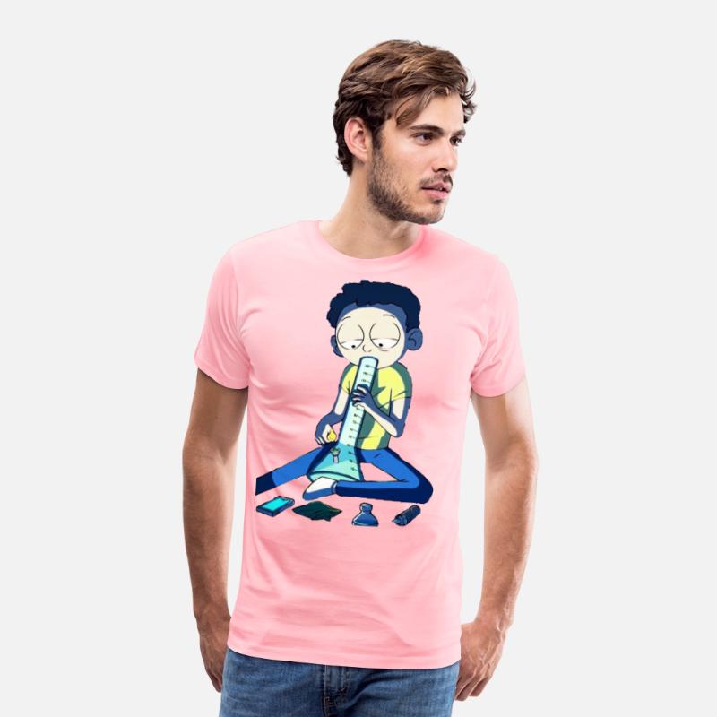 Smoking Weed Bong Cartoon Toon