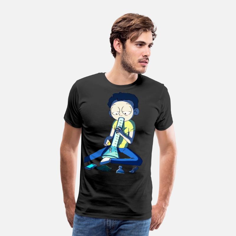 Smoking Weed Bong Cartoon Toon