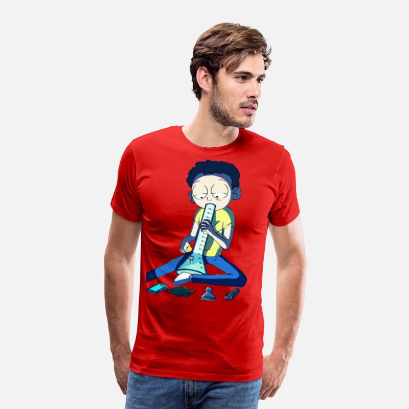 Smoking Weed Bong Cartoon Toon