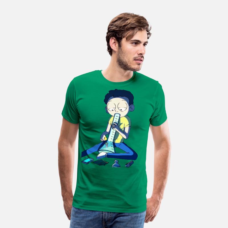 Smoking Weed Bong Cartoon Toon